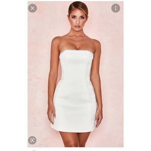 House of CB strapless mini dress